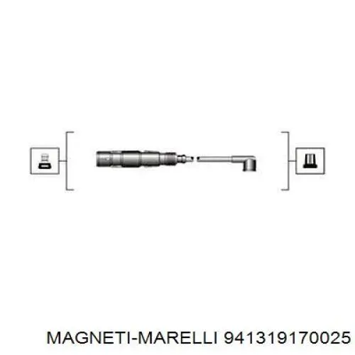 Comprar 941319170025 Magneti Marelli Cable de bujía