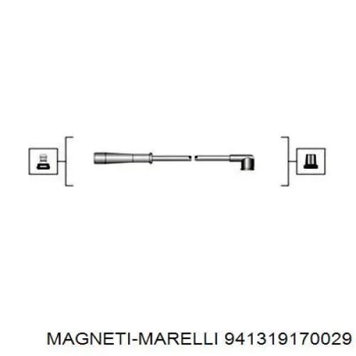 941319170029 Magneti Marelli cables de bujías