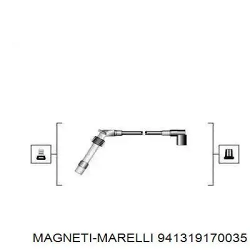Juego de cables de bujias Magneti Marelli 941319170035 precio, desde 22,29 EUR