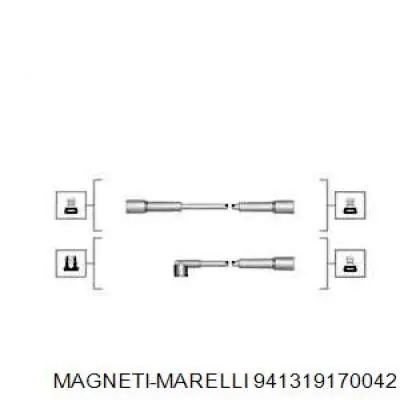 941319170042 Magneti Marelli Cables de alta tensión, juego