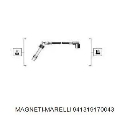 Juego de cables de bujias Magneti Marelli 941319170043 precio, desde 29,57 EUR