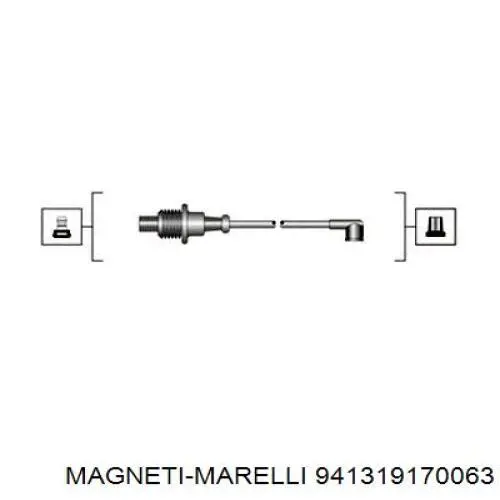 941319170063 Magneti Marelli cables de bujías
