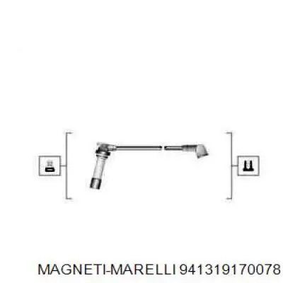 Juego de cables de bujias Magneti Marelli 941319170078 precio, desde 31,10 EUR