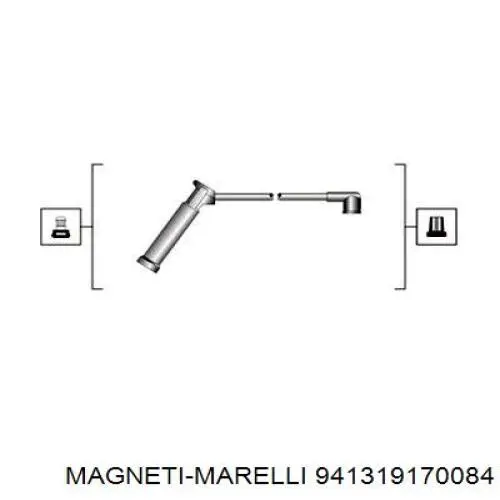 941319170084 Magneti Marelli cables de bujías