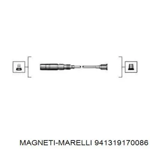 Juego de cables de bujias Magneti Marelli 941319170086 precio, desde 45,18 EUR