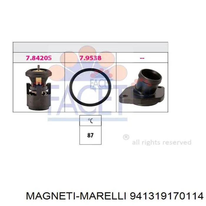 941319170114 Magneti Marelli cables de bujías
