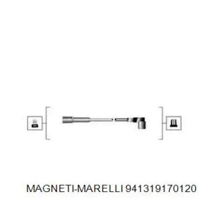 941319170120 Magneti Marelli Cables de alta tensión, juego