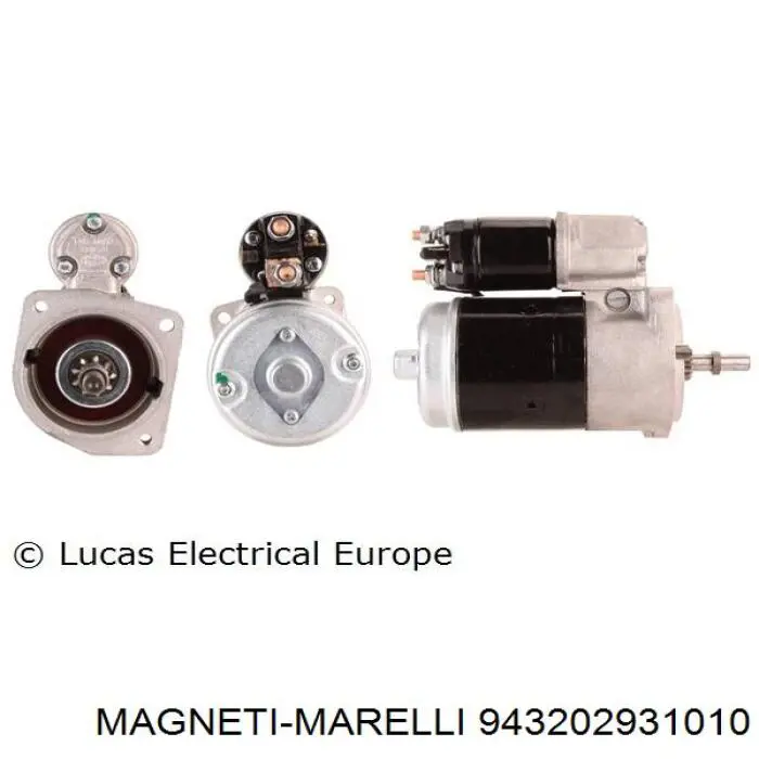 943202931010 Magneti Marelli Arranque motores