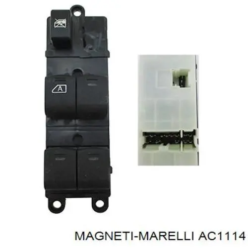 AC1114 Magneti Marelli Mecanismo levanta, puerta delantera derecha