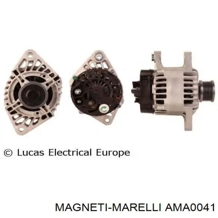 AMA0041 Magneti Marelli poleas juego de piezas