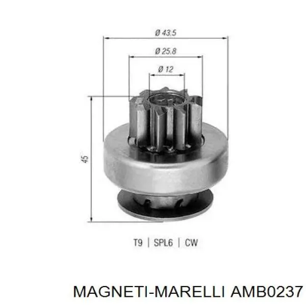 Comprar AMB0237 Magneti Marelli Bendix