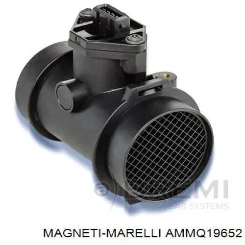 AMMQ19652 Magneti Marelli sensor de flujo de aire/medidor de flujo (flujo de aire masibo)