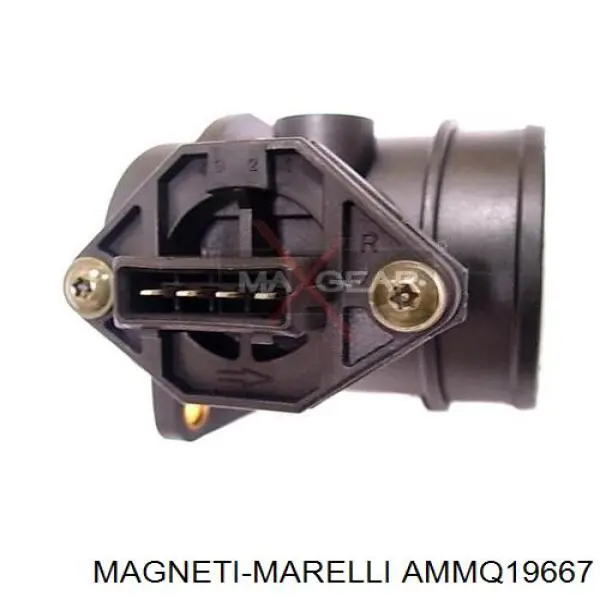 AMMQ19667 Magneti Marelli sensor de flujo de aire/medidor de flujo (flujo de aire masibo)