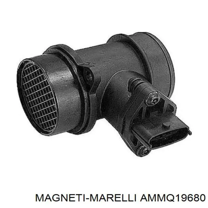 AMMQ19680 Magneti Marelli sensor de flujo de aire/medidor de flujo (flujo de aire masibo)