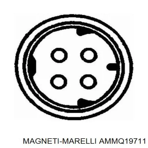 AMMQ19711 Magneti Marelli medidor de masa de aire