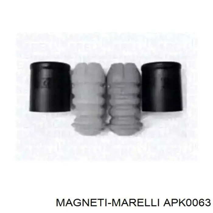 APK0063 Magneti Marelli tope de amortiguador trasero, suspensión + fuelle