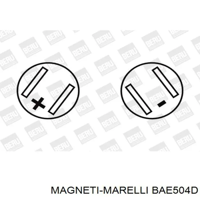Bobina BAE504D Magneti Marelli