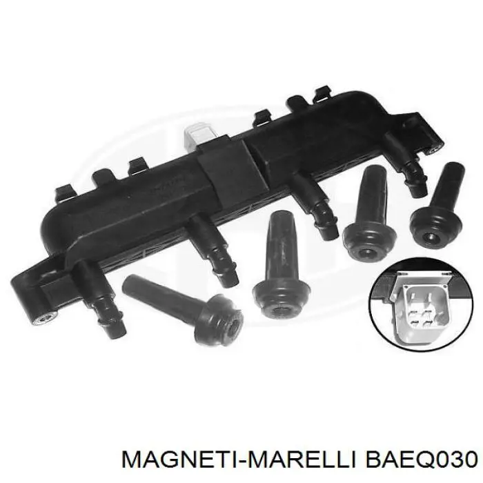 BAEQ030 Magneti Marelli Bobina de ignición