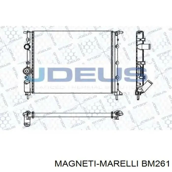 BM261 Magneti Marelli radiador refrigeración del motor