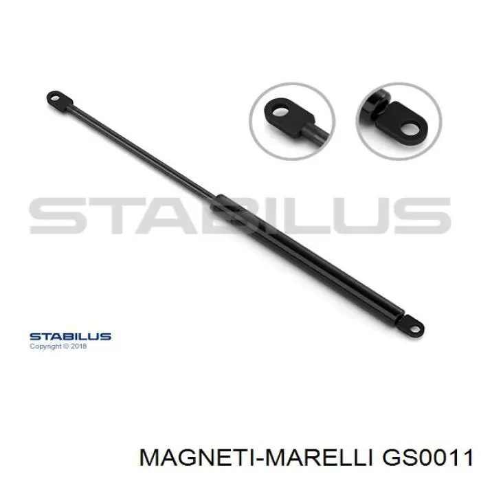 GS0011 Magneti Marelli amortiguador de maletero