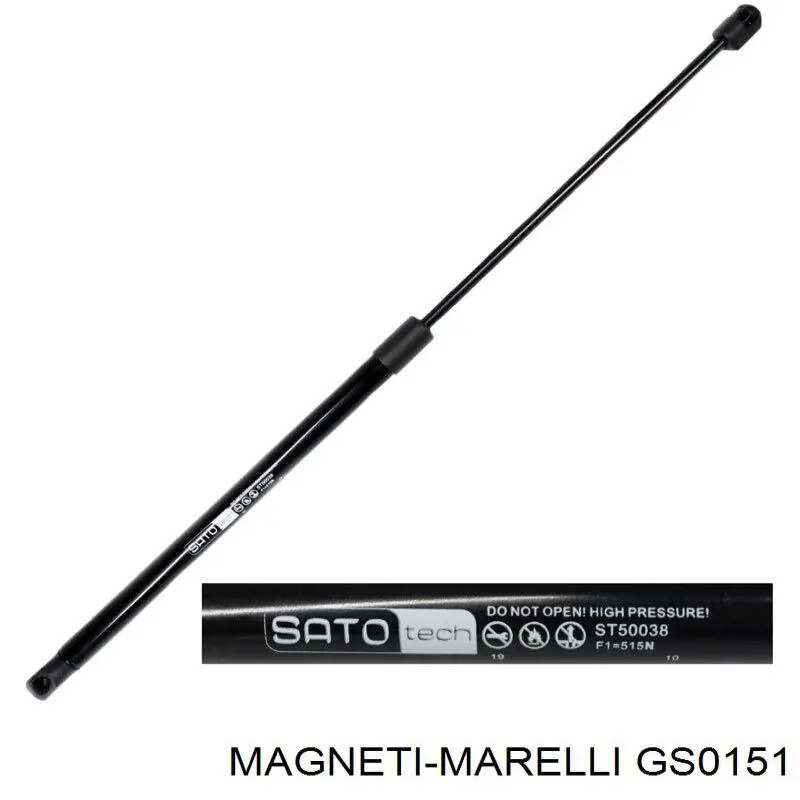 GS0151 Magneti Marelli amortiguador de maletero