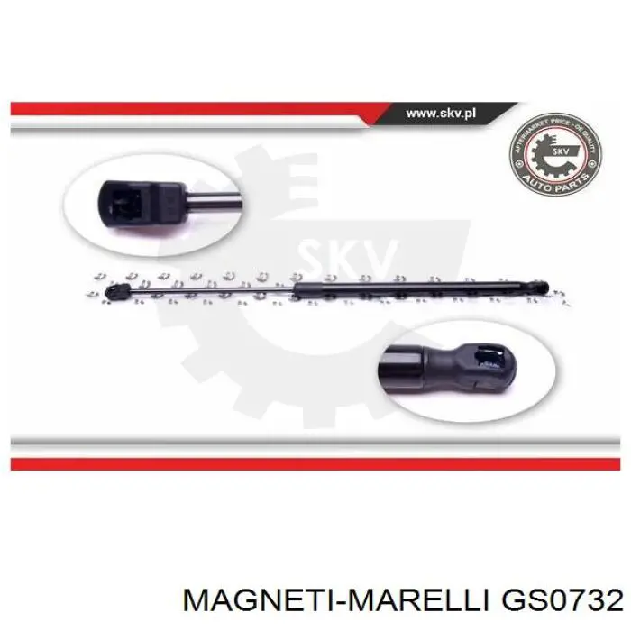 GS0732 Magneti Marelli amortiguador maletero