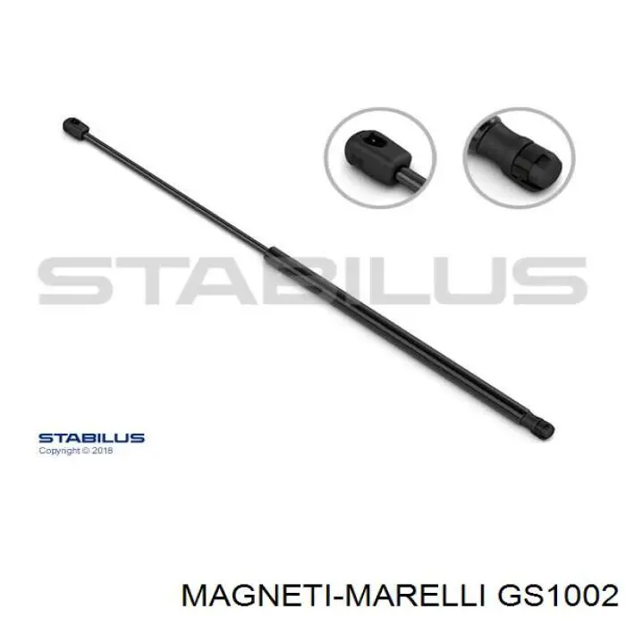 Amortiguador maletero GS1002 Magneti Marelli