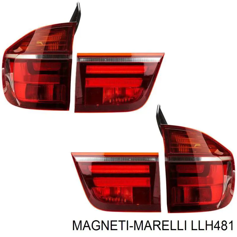Piloto trasero interior derecho LLH481 Magneti Marelli