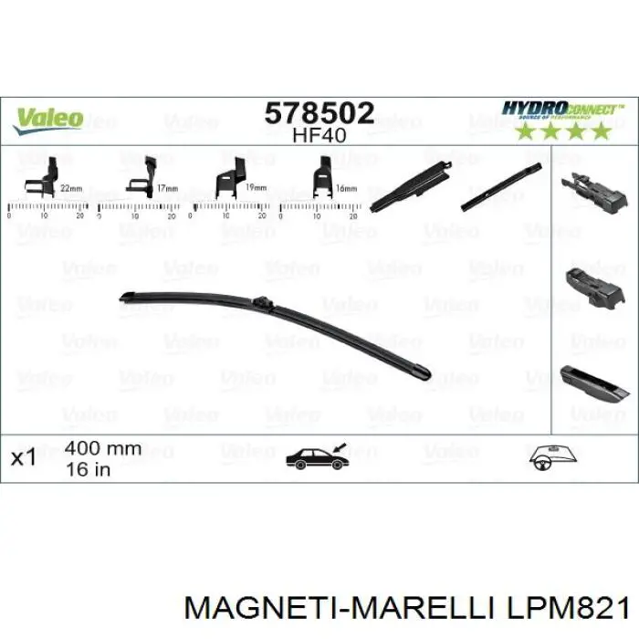Faro derecho 711307023113 Magneti Marelli