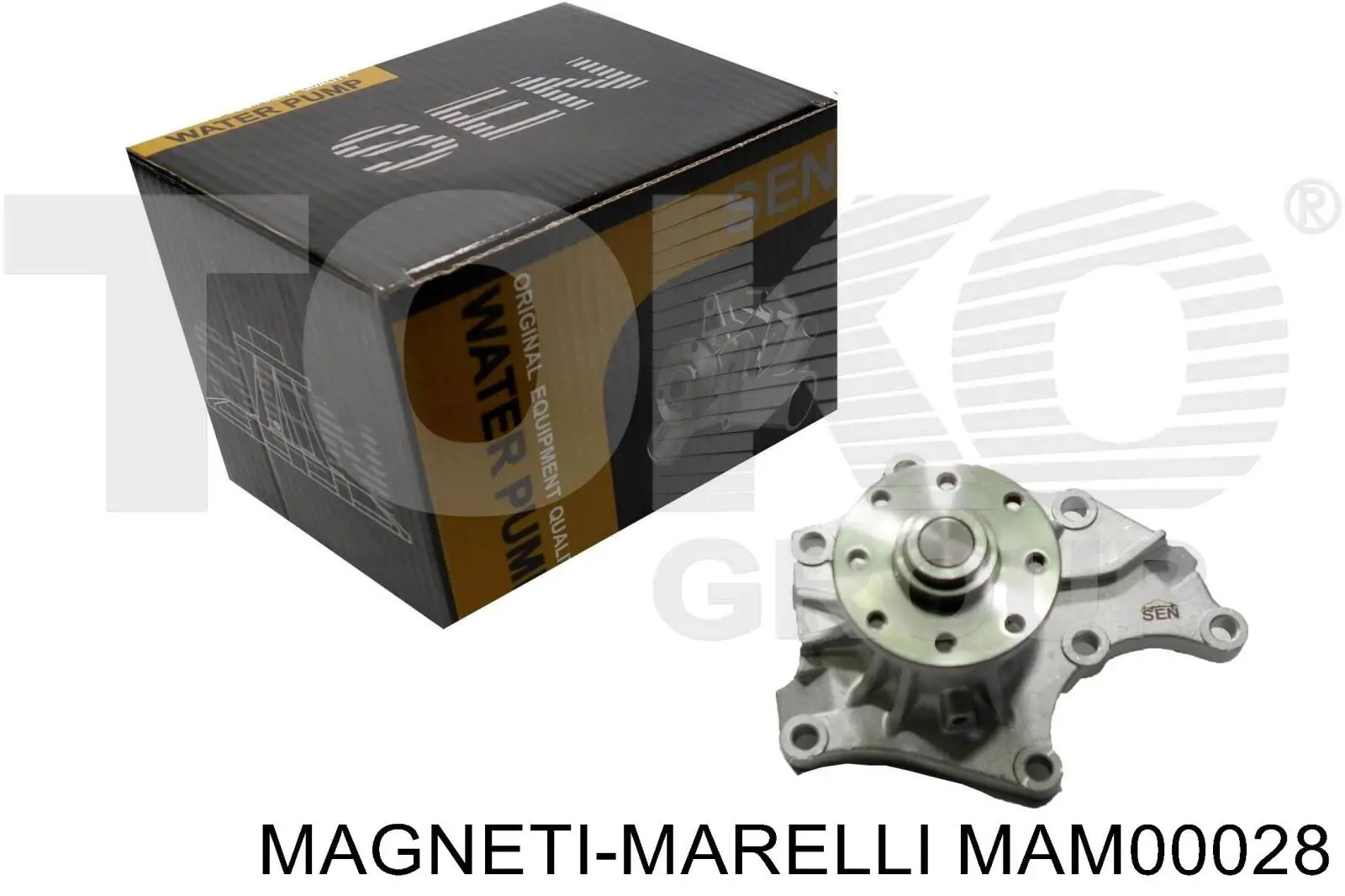 Elemento de turbina de la bomba de combustible MAM00028 Magneti Marelli