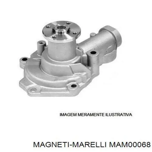 Unidad de alimentación de combustible MAM00068 Magneti Marelli