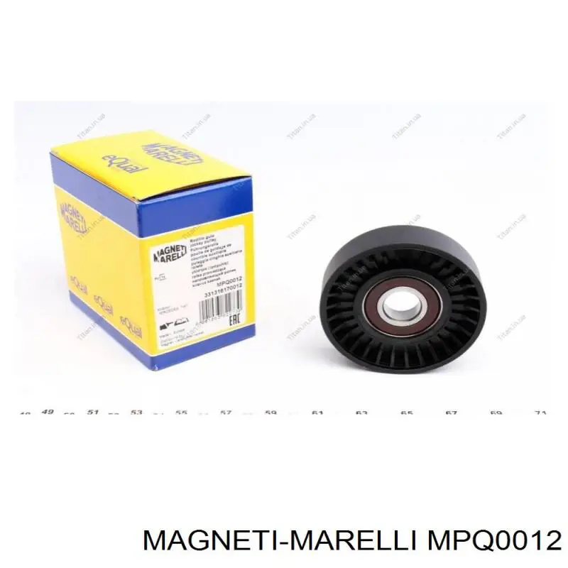 MPQ0012 Magneti Marelli polea tensora correa poli v