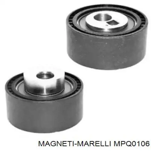 MPQ0106 Magneti Marelli polea inversión / guía, correa poli v