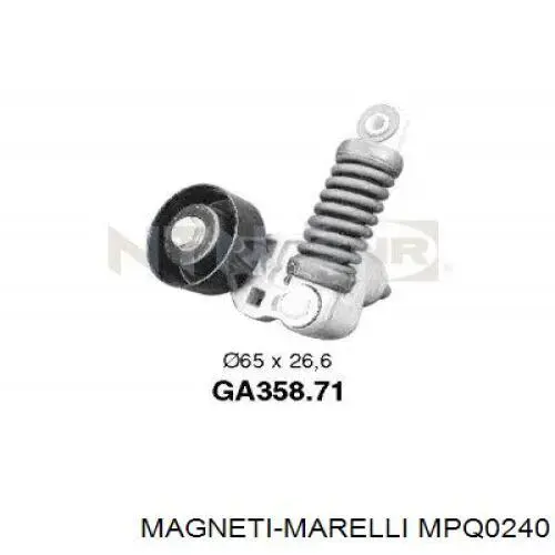 MPQ0240 Magneti Marelli Polea tensora