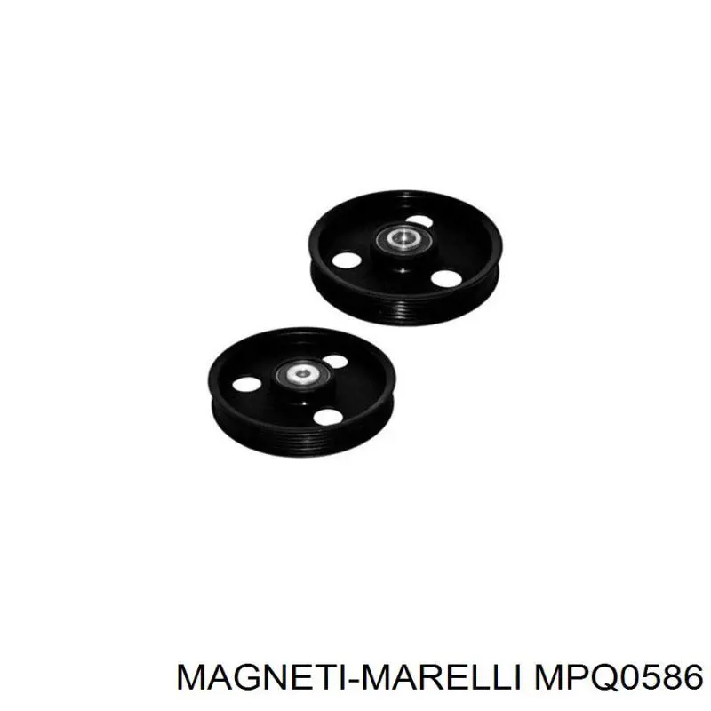 MPQ0586 Magneti Marelli polea inversión / guía, correa poli v
