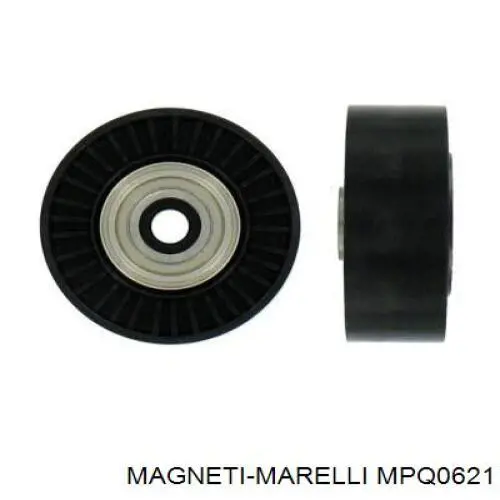 MPQ0621 Magneti Marelli polea inversión / guía, correa poli v