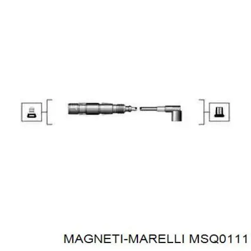 Cables de bujías MSQ0111 Magneti Marelli