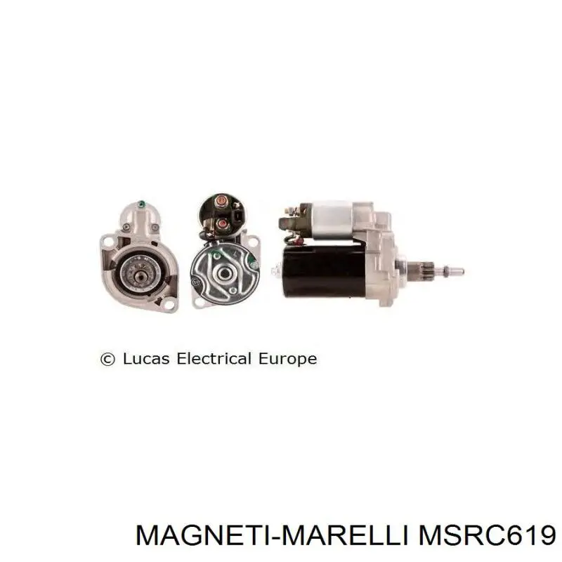 MSRC619 Magneti Marelli motor de arranque