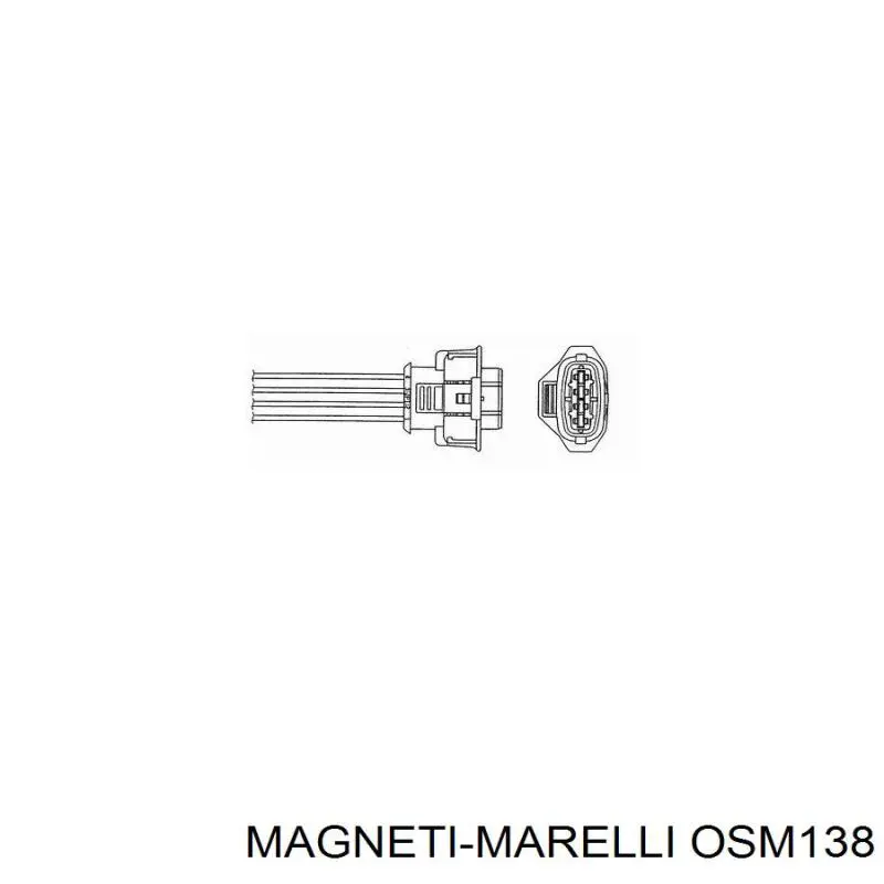 OSM138 Magneti Marelli Sonda lambda (NOx, O2)