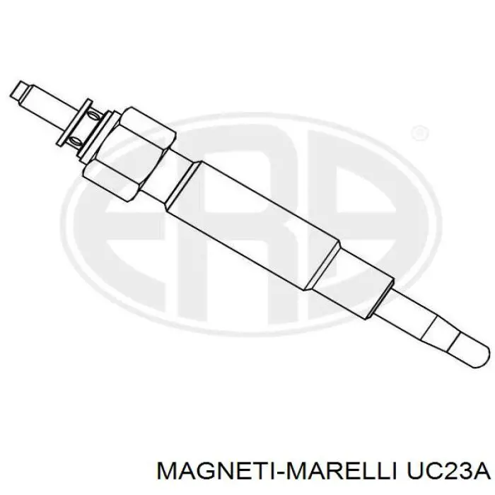 UC23A Magneti Marelli bujía de incandescencia