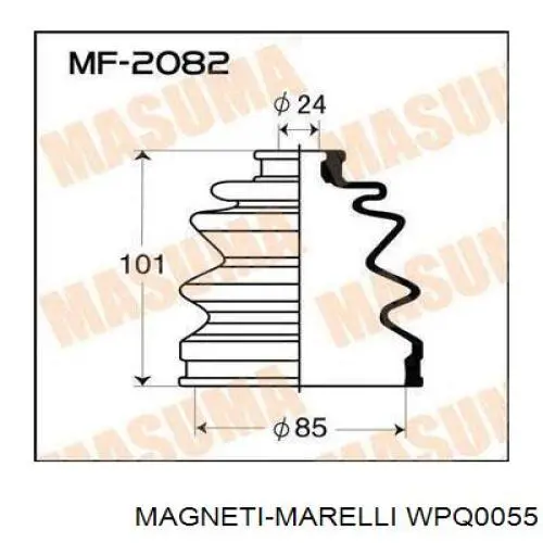 Bombeadora de agua Magneti Marelli WPQ0055 precio, desde 120,49 EUR