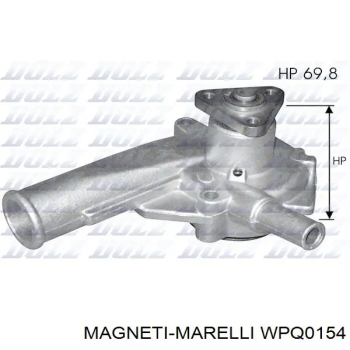 WPQ0154 Magneti Marelli bomba de agua