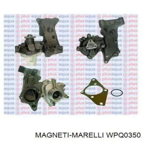 WPQ0350 Magneti Marelli bomba de agua, completo con caja