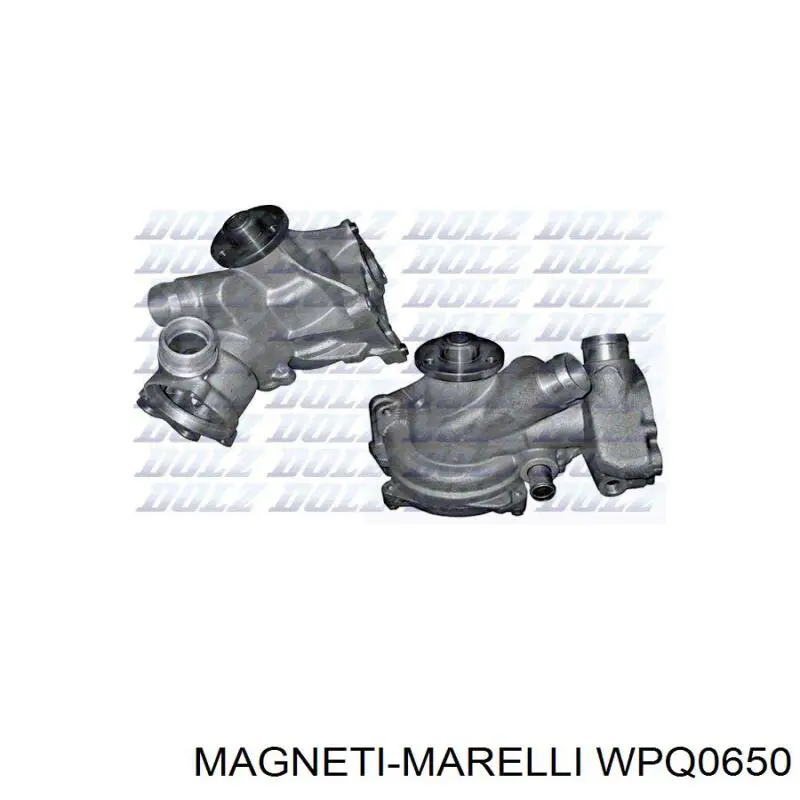 WPQ0650 Magneti Marelli bomba de agua