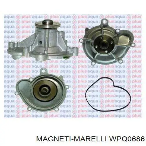 WPQ0686 Magneti Marelli bomba de agua