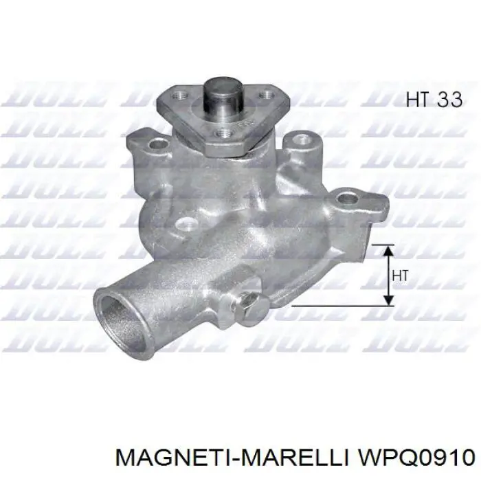 WPQ0910 Magneti Marelli bomba de agua