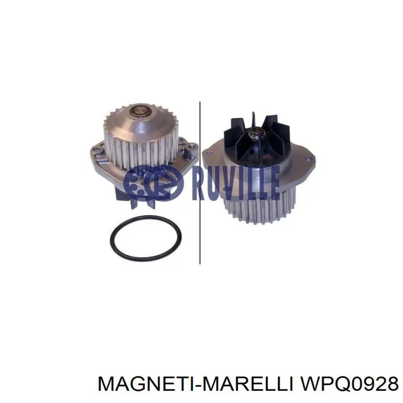 WPQ0928 Magneti Marelli bomba de agua