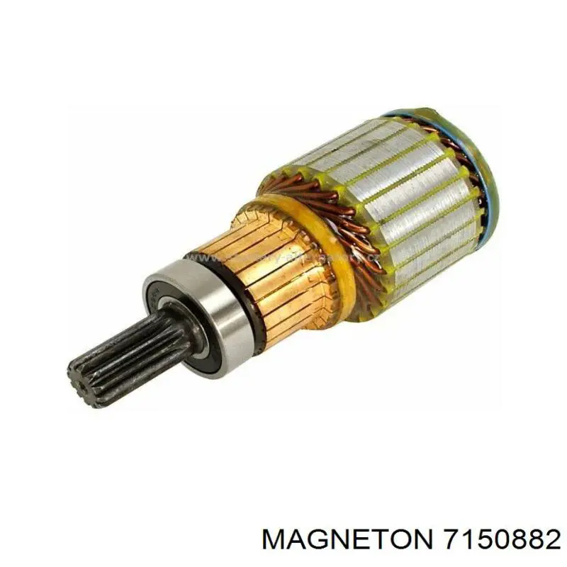 7150882 Magneton inducido, motor de arranque