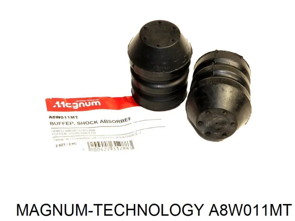 A8W011MT Magnum Technology almohadilla de tope, suspensión delantera