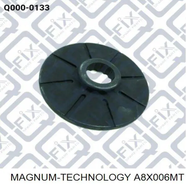 A8X006MT Magnum Technology Aislador de resorte trasero inferior de goma
